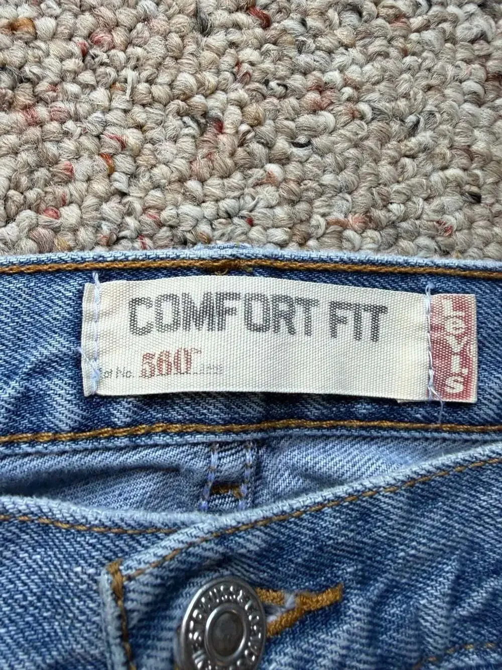 Levi's 560 Comfort Fit Loose Tapered‎ Leg Jeans W36 L32